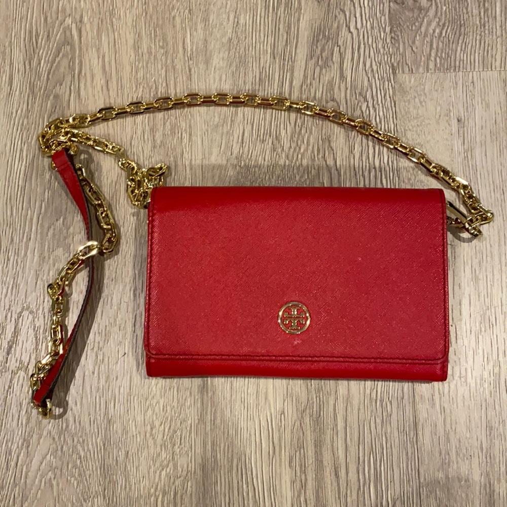 Tory Burch Red Crossbody Bag